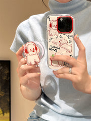 Musical Puppy Phone Case + Stand