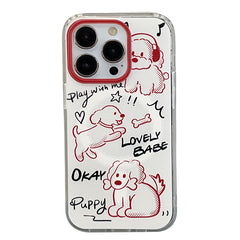 Musical Puppy Phone Case + Stand