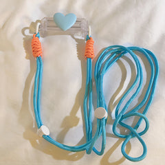 Heart Back Clip Phone Lanyard