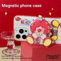 Circus Clown Magnetic Phone Stand