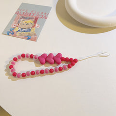 Taste of Love - Pink Heart Phone Key chain