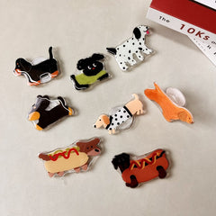 Cute Sausage Dog Phone Case Airbag Stand