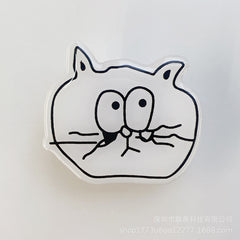 Cartoon Animal Silicone Airbag Phone Stand